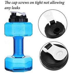 Dumbbell Shaped Water Bottle 1500 ml