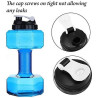 Dumbbell Shaped Water Bottle 1500 ml