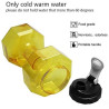 Dumbbell Shape Water Bottle 2.6L Portable Large Capacity Sports Fitness Water Bottle