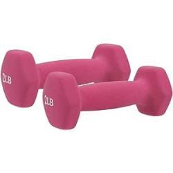 Pair of Hex Dumbbells 2 LBS