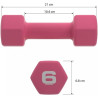 Pair of Hex Dumbbells 6 LBS